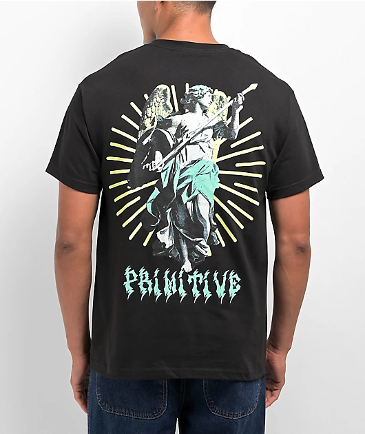 Primitive Bright Black T-Shirt