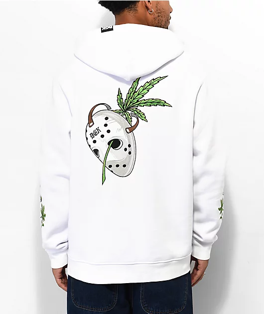 DGK Lay Low White Hoodie