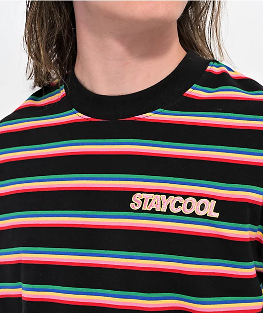 49964-staycoolnyc-rainbow-stripe-t-shirt-3.webp Staycoolnyc Rainbow Stripe T-Shirt