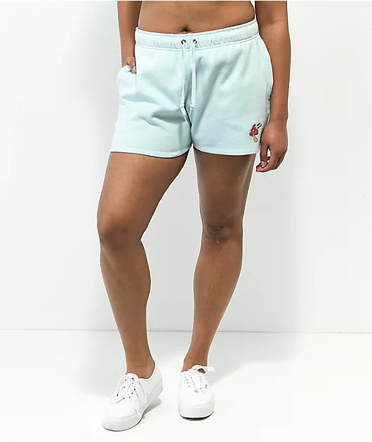 JV by Jac Vanek High There Blue Sweat Shorts