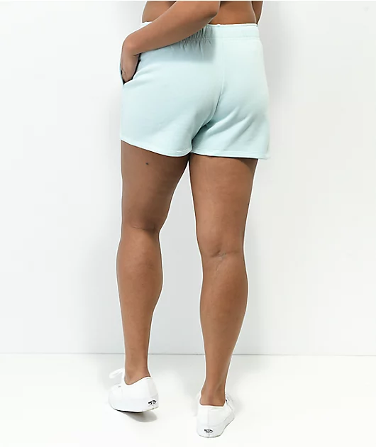 JV by Jac Vanek High There Blue Sweat Shorts