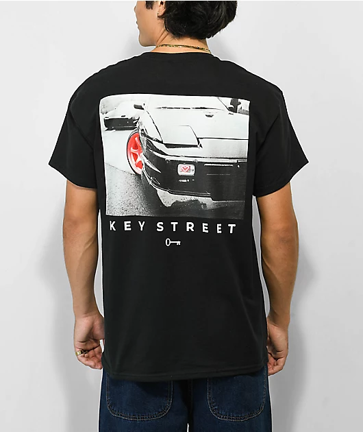 Key Street Less Than 3 Black T-Shirt