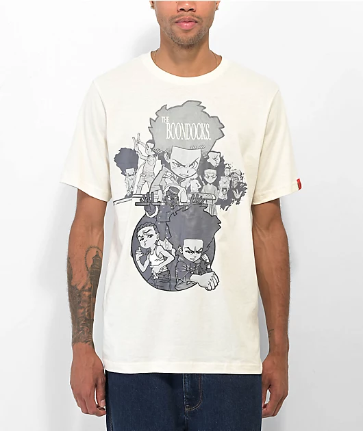 Boondocks Huey Samurai Natural T-Shirt