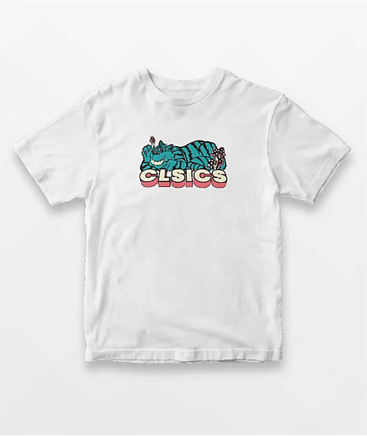CLSICS Clever Cat White T-Shirt