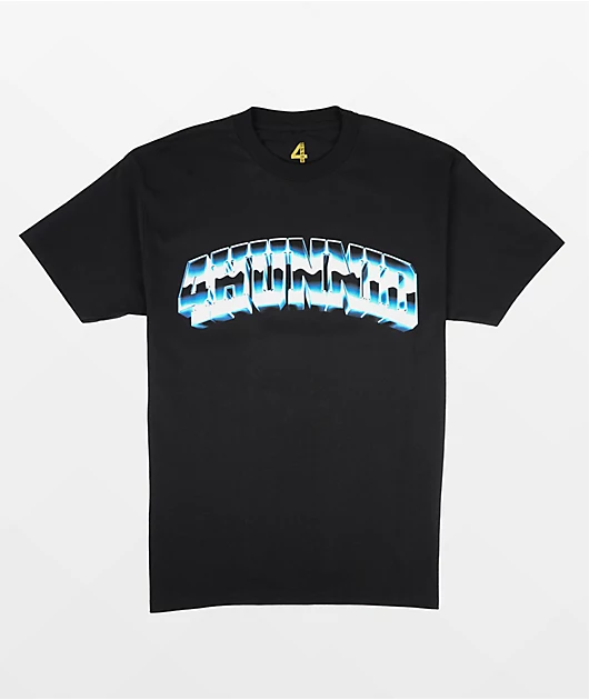 4Hunnid 4H Wave Black T-Shirt