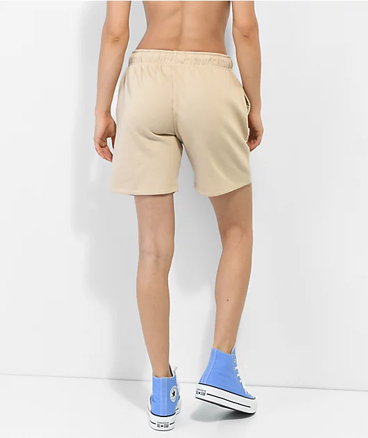 Petals By Petals And Peacocks Choose Peace Natural Sweat Shorts