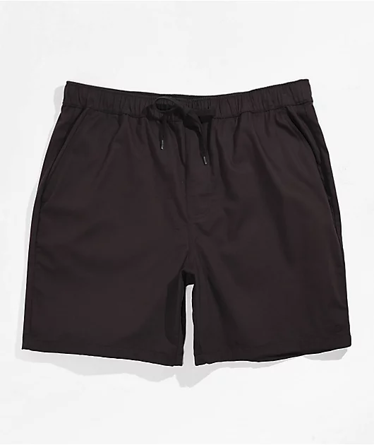 Empyre Dixon Brown Elastic Waist Shorts