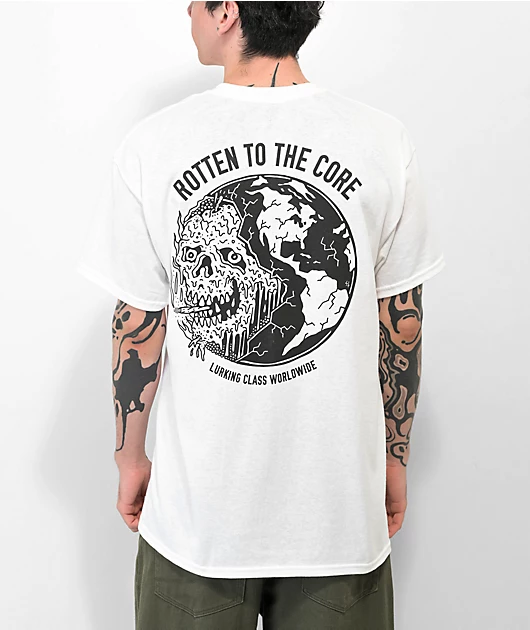 Lurking Class by Sketchy Tank Rotten White T-Shirt