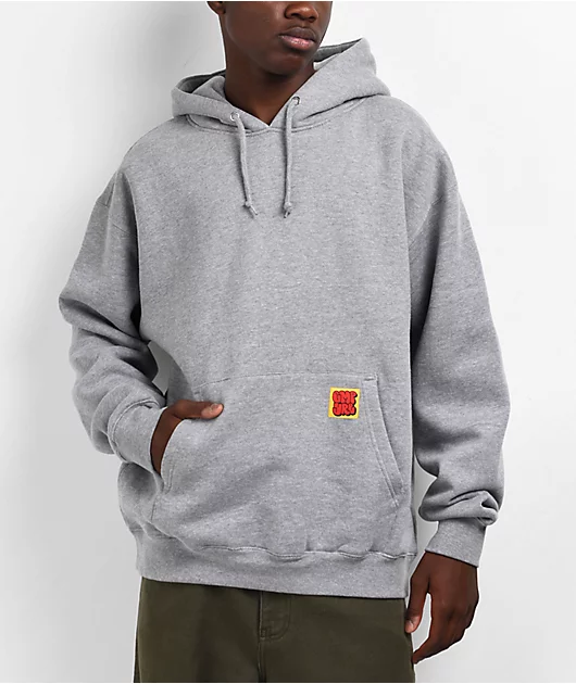 Empyre Graffiti Patch Logo Grey Hoodie