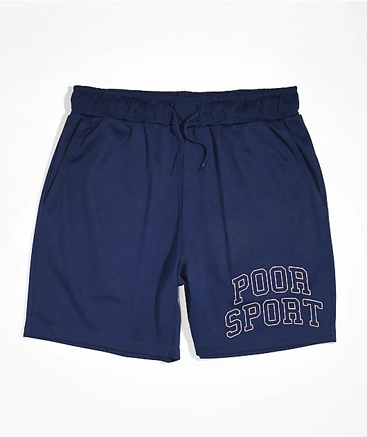Empyre Ready Mesh Navy Shorts