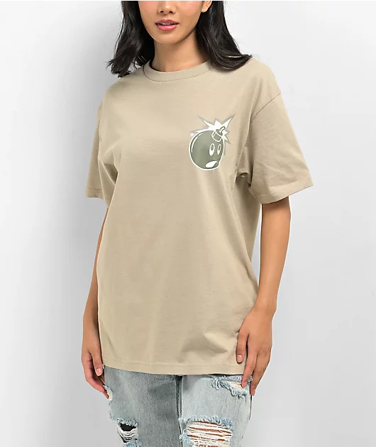 Adam Bomb Tonal Adam Sand T-Shirt