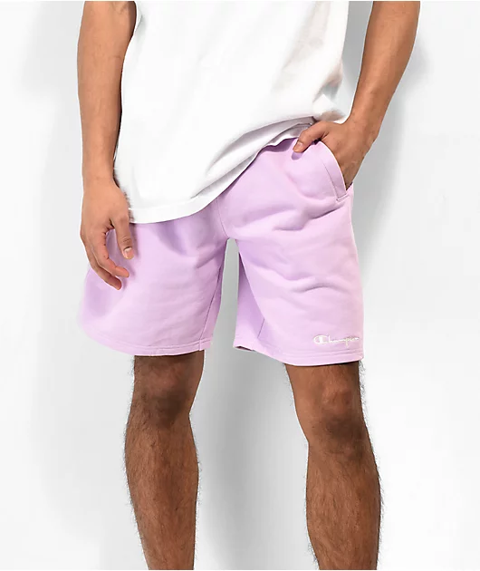 Champion Reverse Weave Purple Sweat Shorts