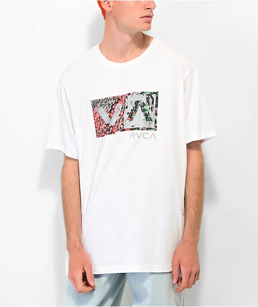 RVCA Balance Box White T-Shirt