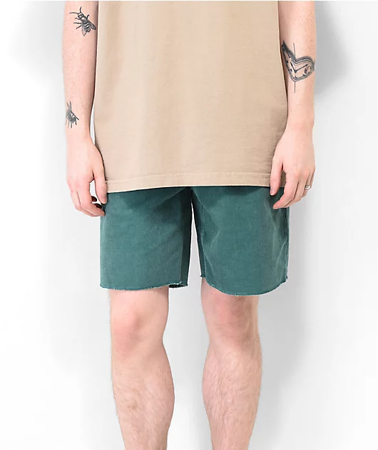 Brixton Madrid II Spruce Corduroy Shorts