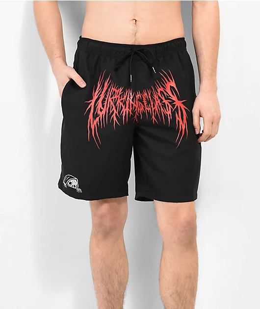 Lurking Class by Sketchy Tank Hesh Black Board Shorts