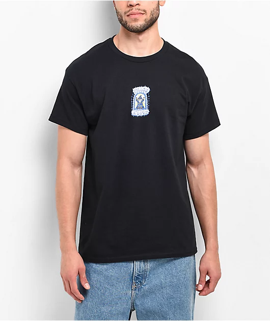 A.LAB Peace And Love Black T-Shirt