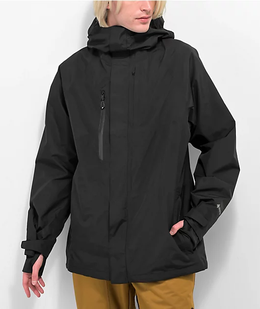 686 Core Gore-Tex Shell Black Snowboard Jacket