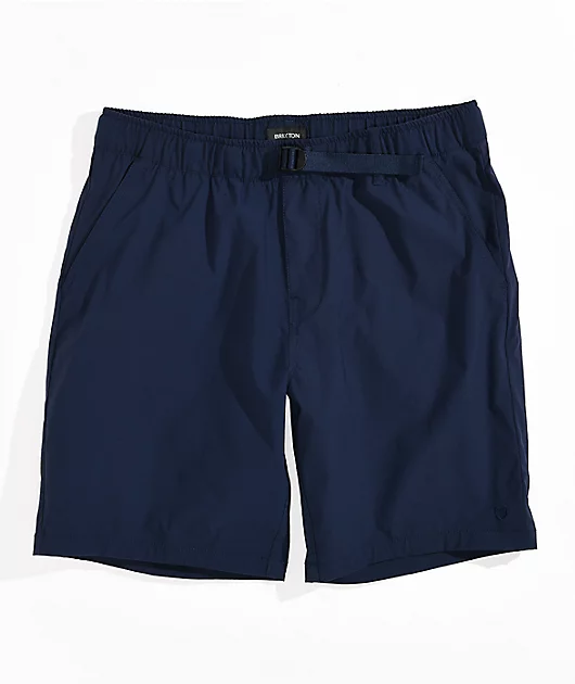 Brixton Steady Cinch Navy Shorts