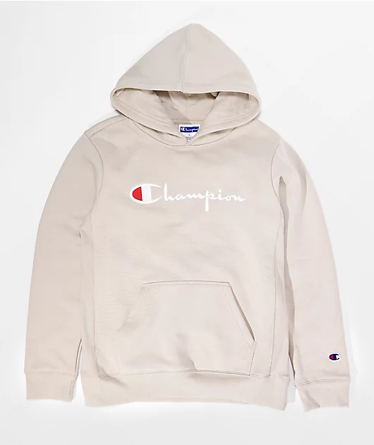 Champion Kids' Tan Hoodie