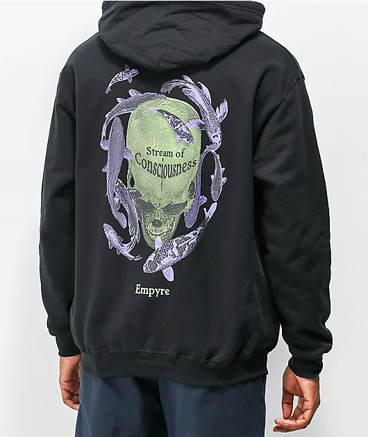 Empyre Fish Black Hoodie