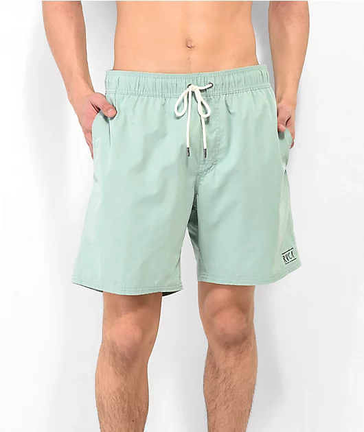 RVCA Opposites Green Hybrid Shorts