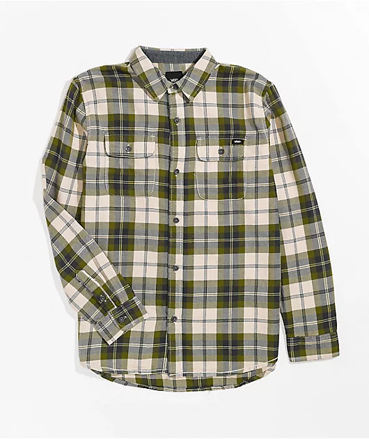Vans Kids' Sycamore & Tan Flannel Shirt