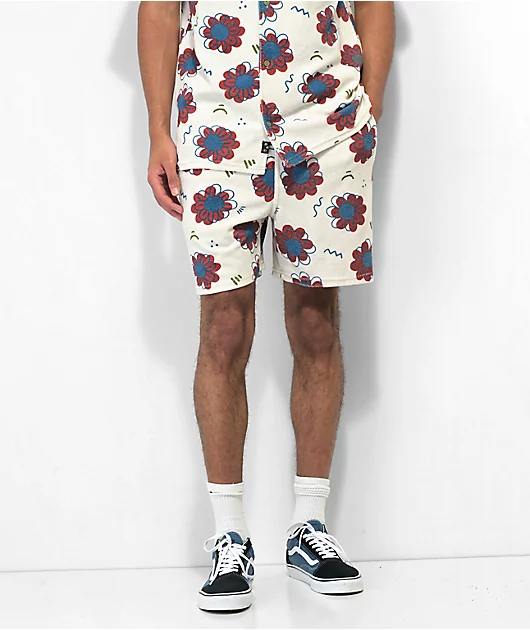 A.LAB Cruise Cream Terry Cloth Sweat Shorts