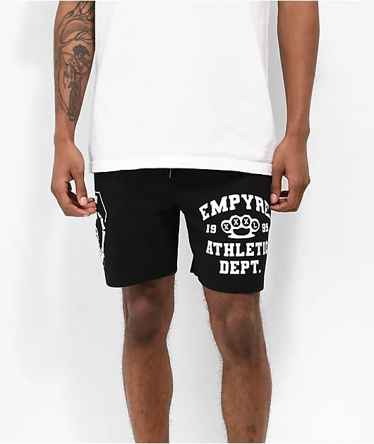 Empyre Snap Athletic Dept. Black Mesh Shorts
