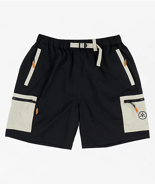 Welcome Apex Black & Tan Climber Shorts