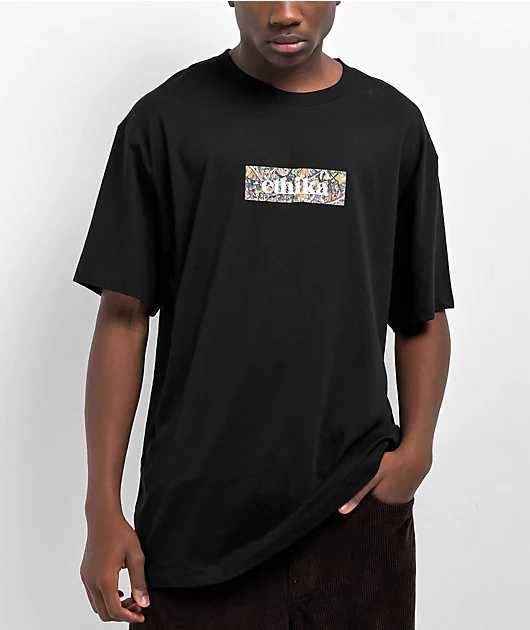 Ethika Shroom Camo Imperial Black T-Shirt