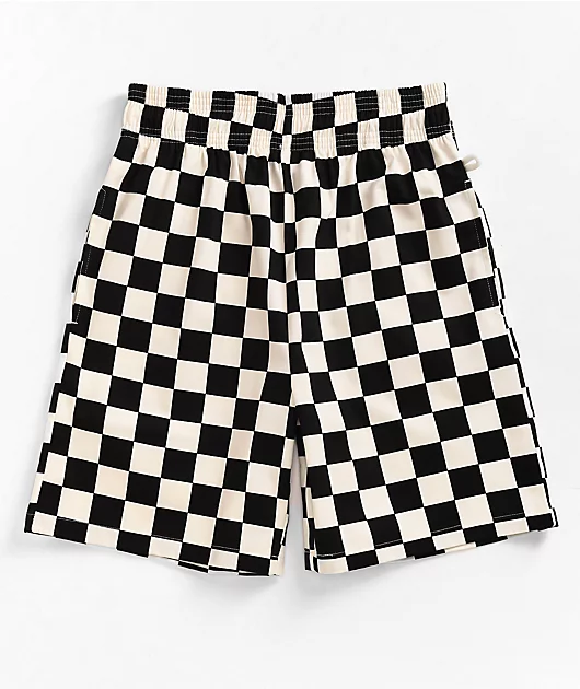 Cookman Black & White Checkerboard Shorts
