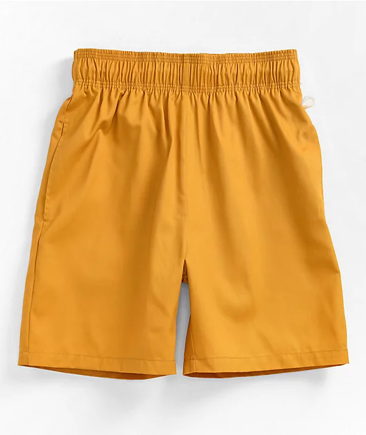 Cookman Solid Mustard Shorts