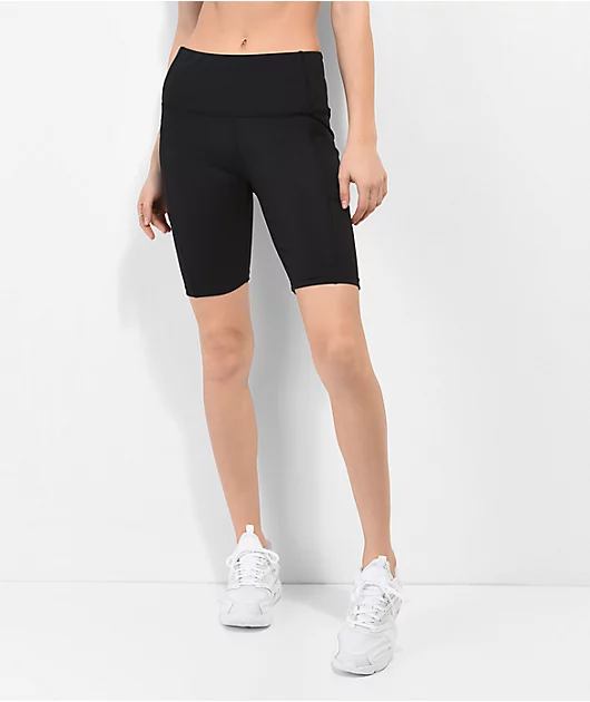 Dyce Sunrise Black Bike Shorts