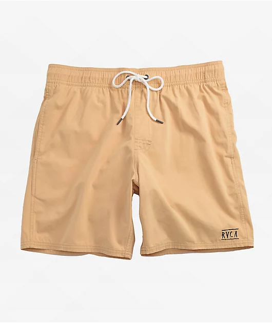 RVCA Opposites Yellow Hybrid Shorts