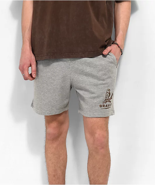 Dravus Natural Parks Grey Sweat Shorts