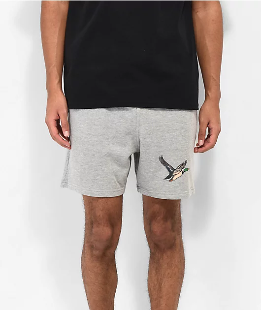Dravus Parks & Rec Grey Sweat Shorts