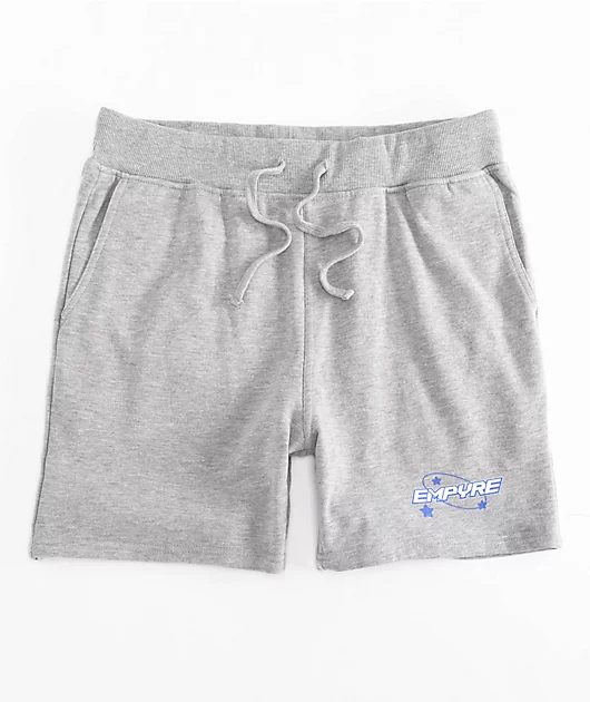 Empyre Star Boy Grey Sweat Shorts