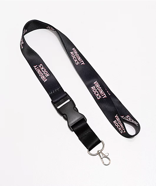 Danny Duncan Virginity Rocks Black Lanyard