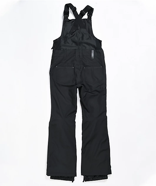 Aperture Snowtown Black 10K Women's Snowboard Bib Pants
