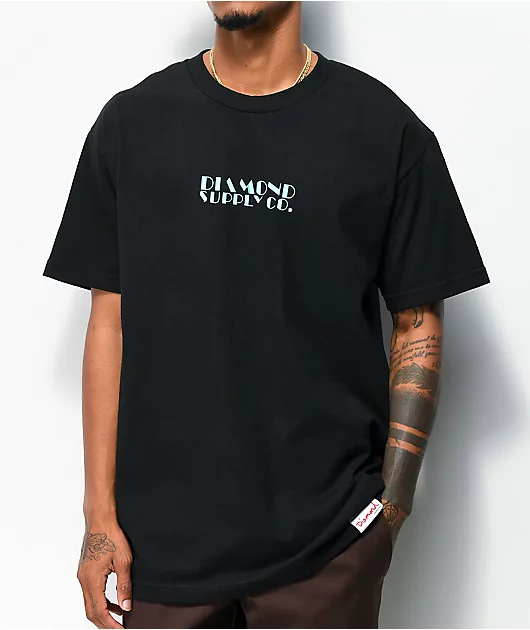 Diamond Supply Co. Glimpse Black T-Shirt