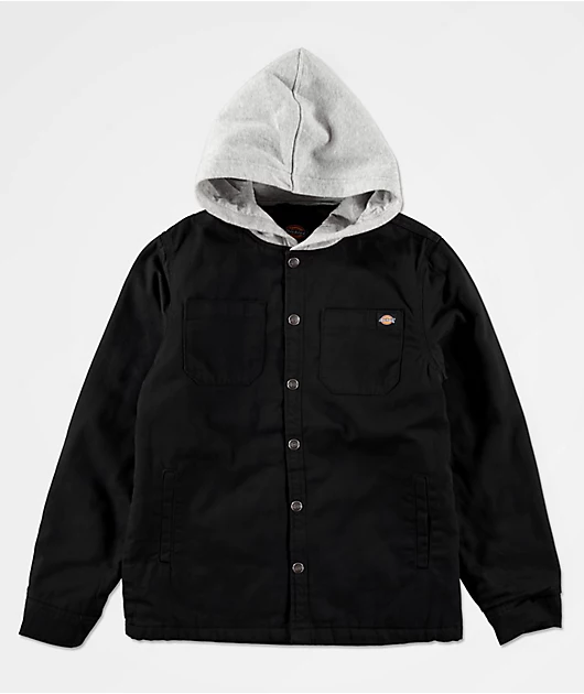 Dickies Kids Black Hooded Jacket