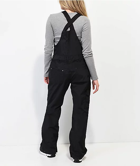 Aperture Stellas Run Black 10K Snowboard Bib Pants