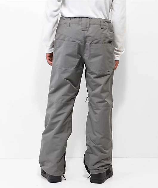 Aperture Boomer Grey 10K Snowboard Pants 2023