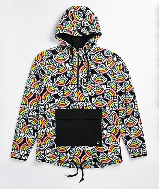 Empyre Deigon Rainbow Hooded Tech Fleece