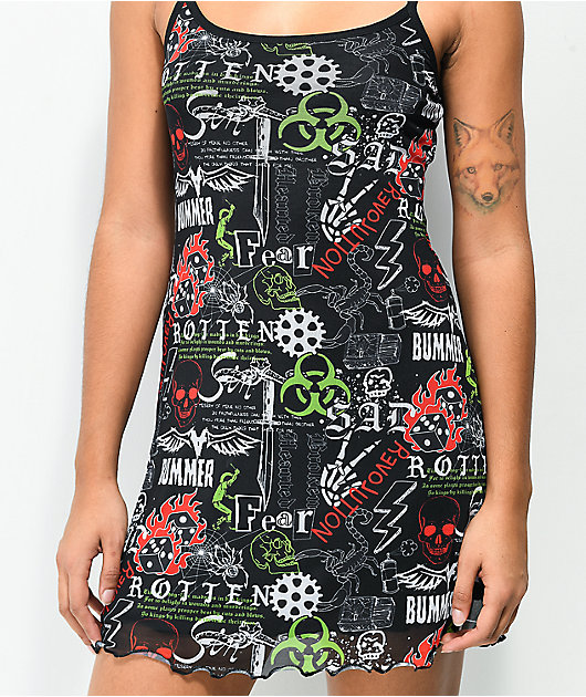 6550-vitriol-lyra-black-mesh-tank-top-dress-4.jpg Vitriol Lyra Black Mesh Tank Top Dress