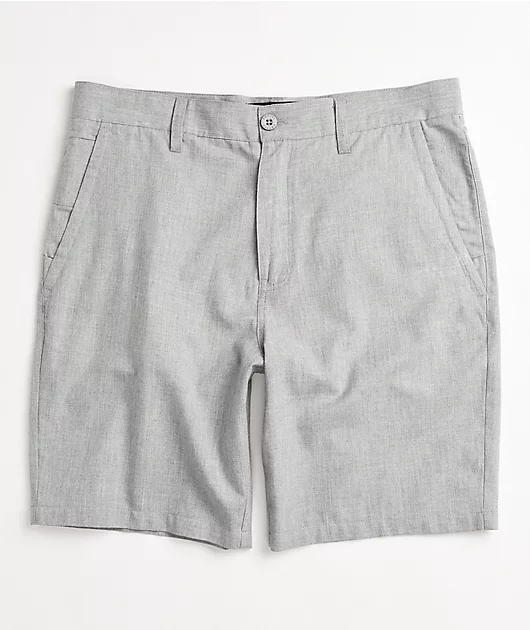 Empyre Levity Heather Grey Chino Shorts