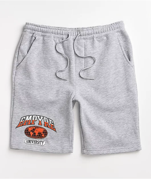 Empyre University Grey Sweat Shorts