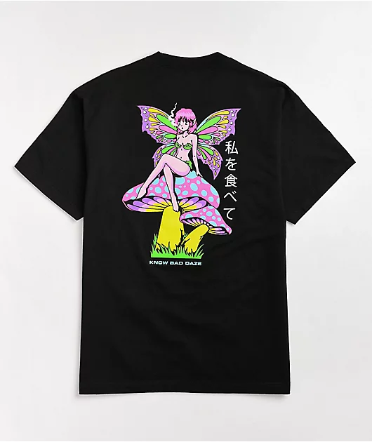 Know Bad Daze Microdose Black T-Shirt