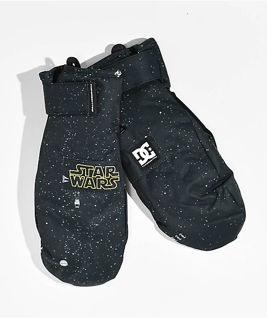 DC x Star Wars Franchise 10K Black & White Snowboard Mittens