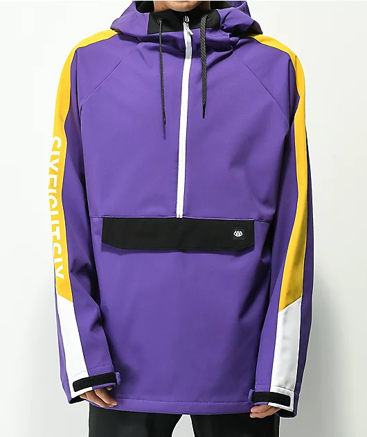 686 Anorak Purple 10K Snowboard Jacket